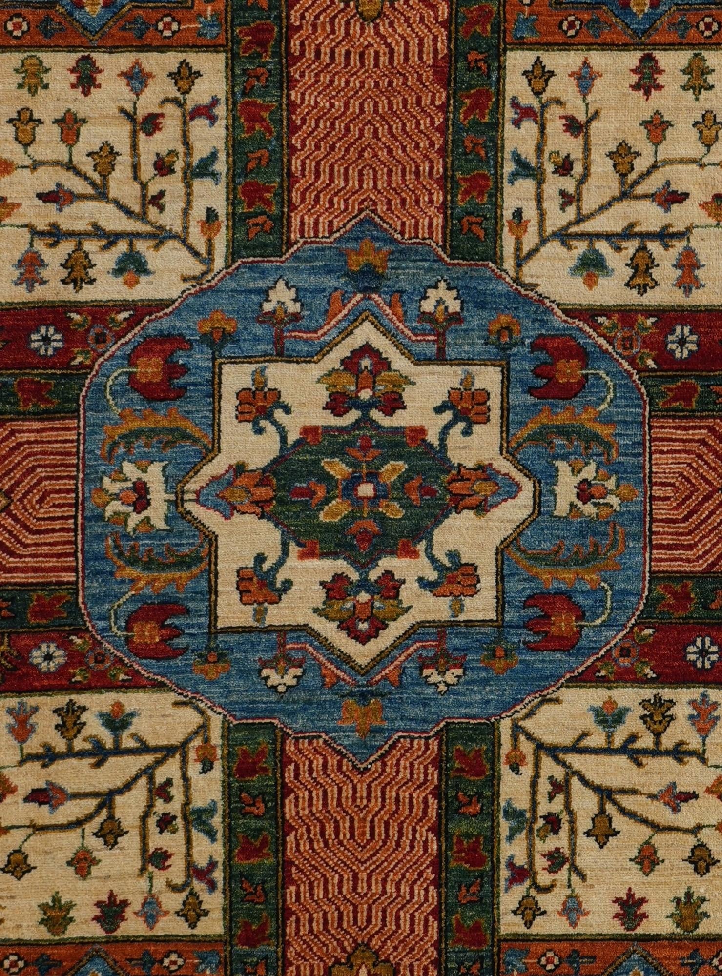 8' x 10' Hand Knotted Kazak Rug