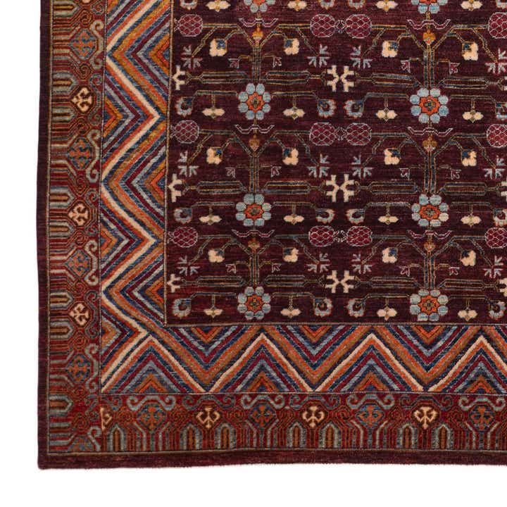 8' 10 x 11' 11 Hand Knotted Kazak Rug