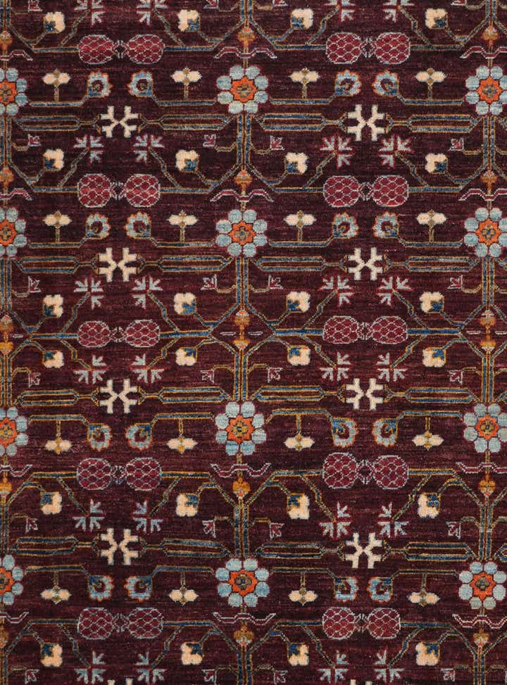 8' 10 x 11' 11 Hand Knotted Kazak Rug
