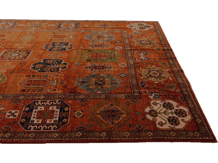 Detail image of 8' 11 x 11' 9 Hand Knotted Kazak Rug