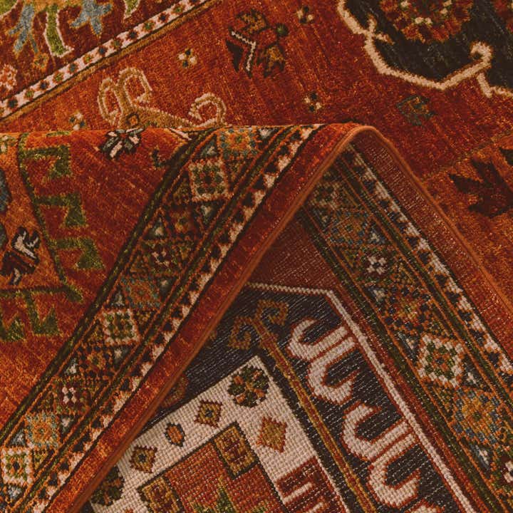 8' 11 x 11' 9 Hand Knotted Kazak Rug
