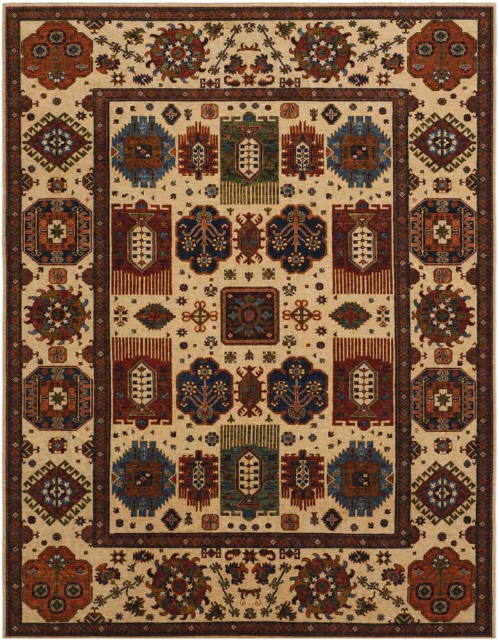 9' 2 x 11' 8 Hand Knotted Kazak Rug