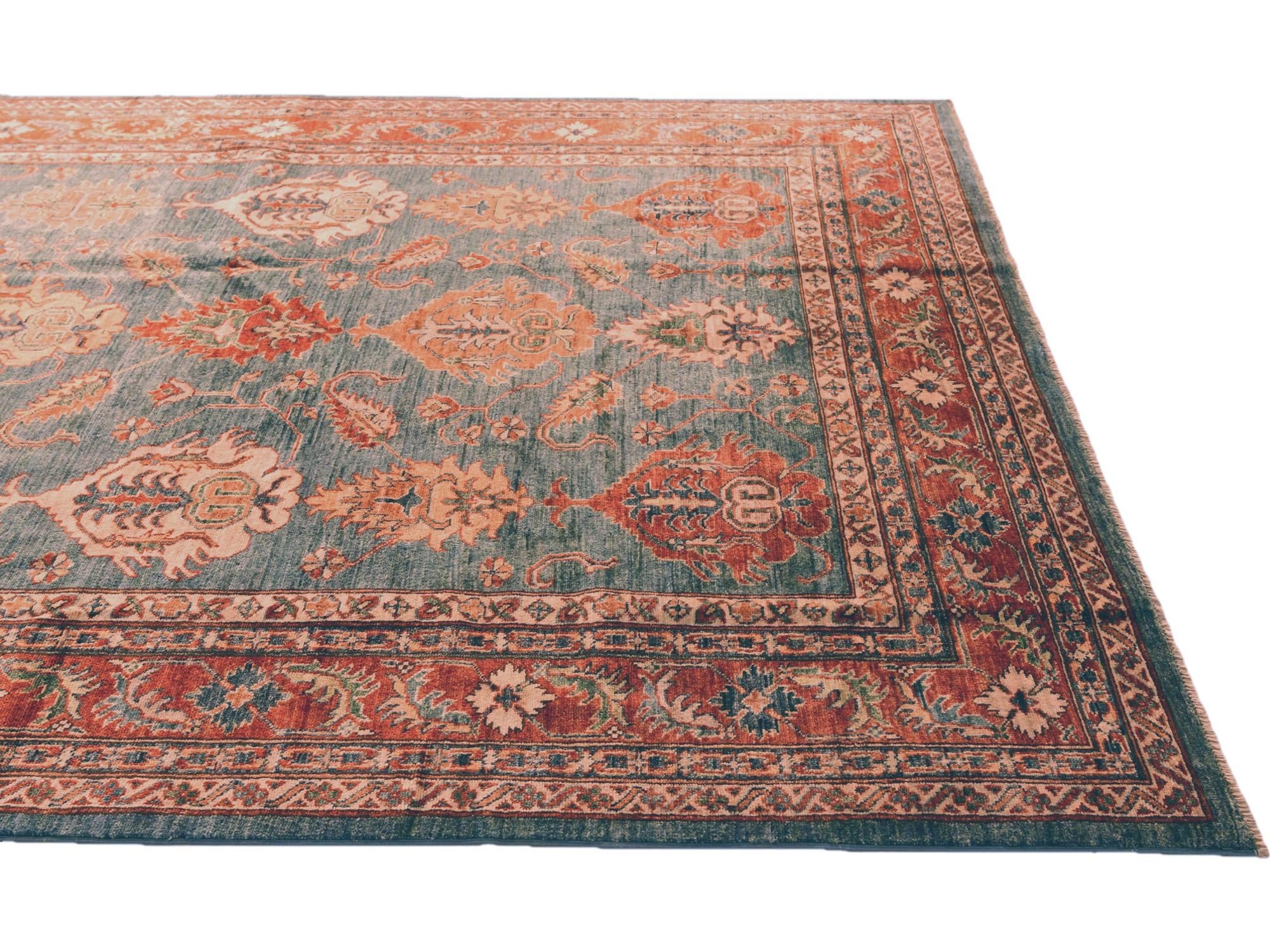 6' 5 x 9' 10 Hand Knotted Kazak Rug
