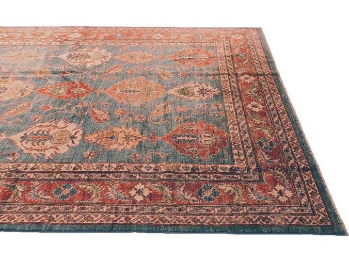 6' 5 x 9' 10 Hand Knotted Kazak Rug
