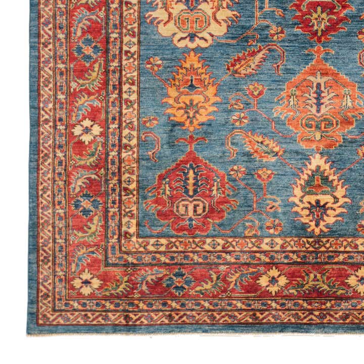 6' 5 x 9' 10 Hand Knotted Kazak Rug