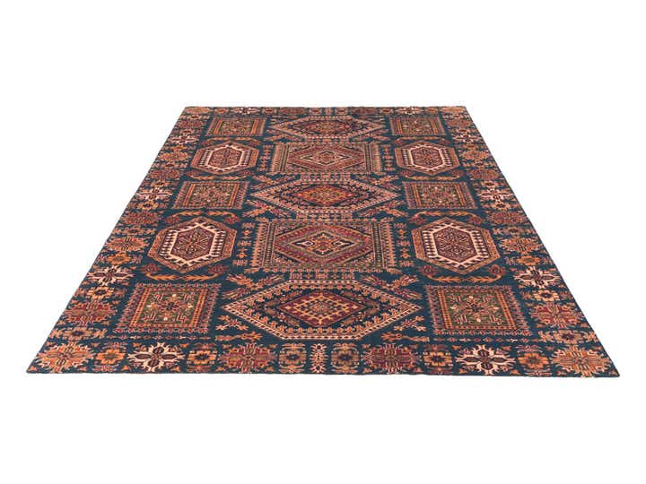 7' 1 x 10' Hand Knotted Kazak Rug