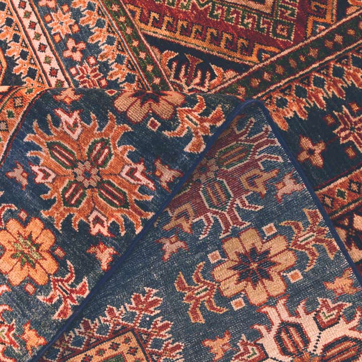 7' 1 x 10' Hand Knotted Kazak Rug