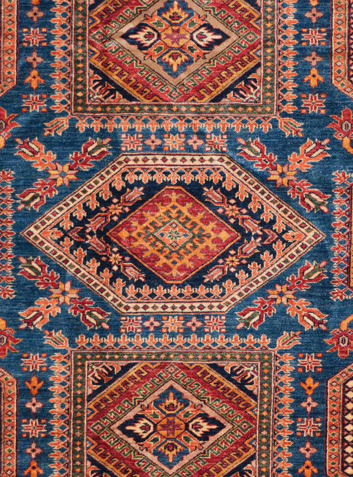 7' 1 x 10' Hand Knotted Kazak Rug
