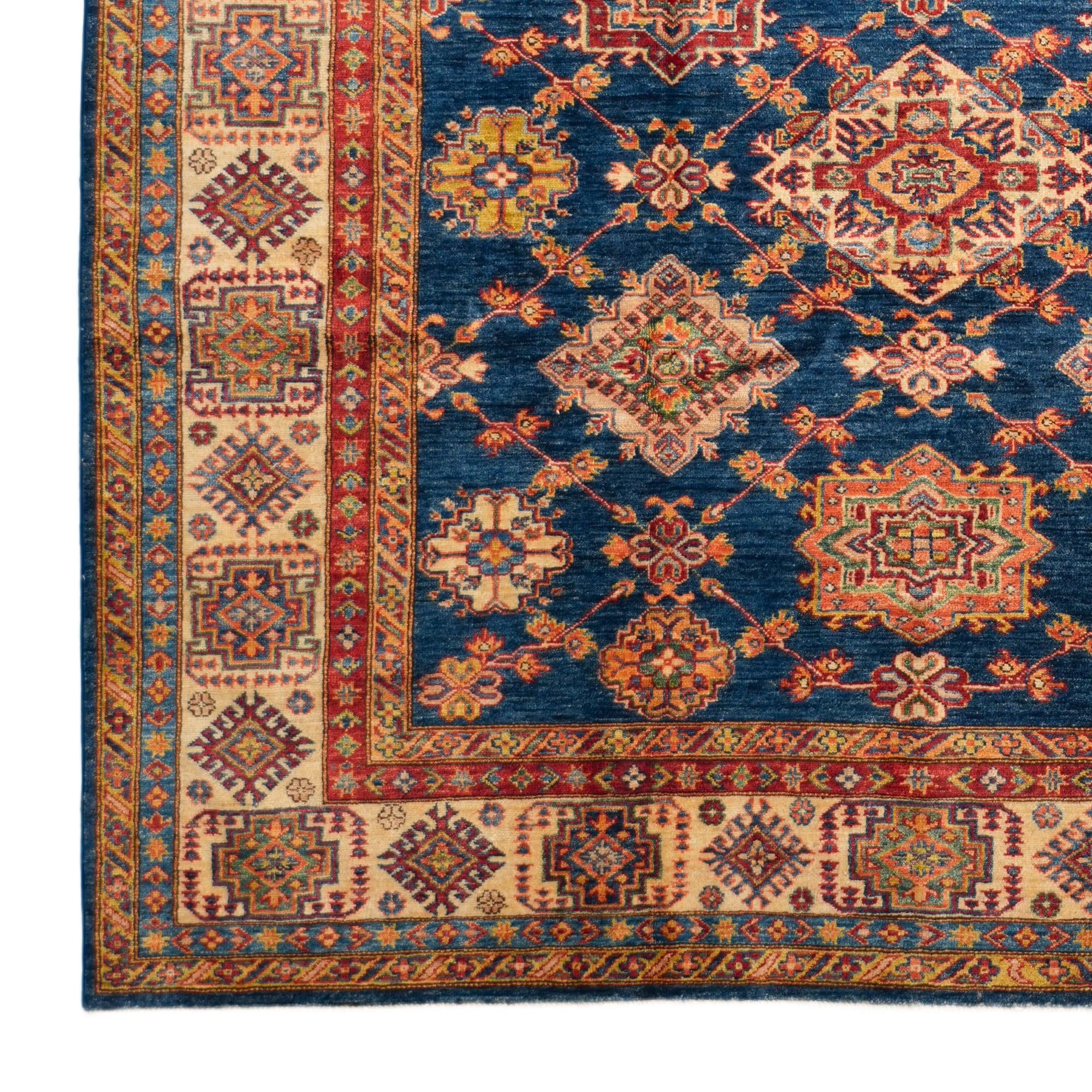 205cm x 290cm Hand Knotted Kazak Rug