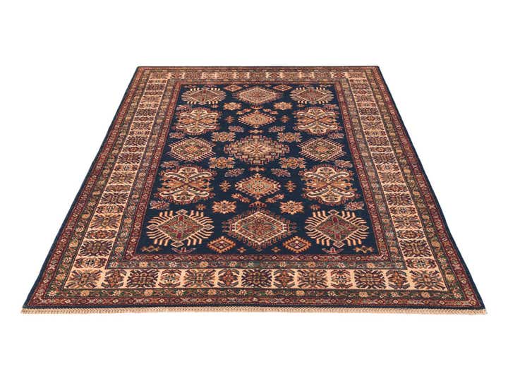 5' 2 x 6' 6 Hand Knotted Kazak Rug