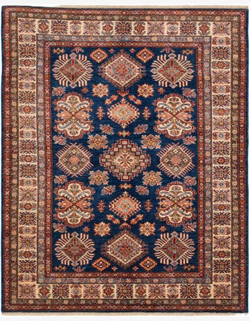 5' 2 x 6' 6 Hand Knotted Kazak Rug