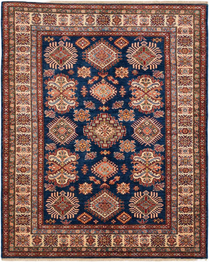 5' 2 x 6' 6 Hand Knotted Kazak Rug