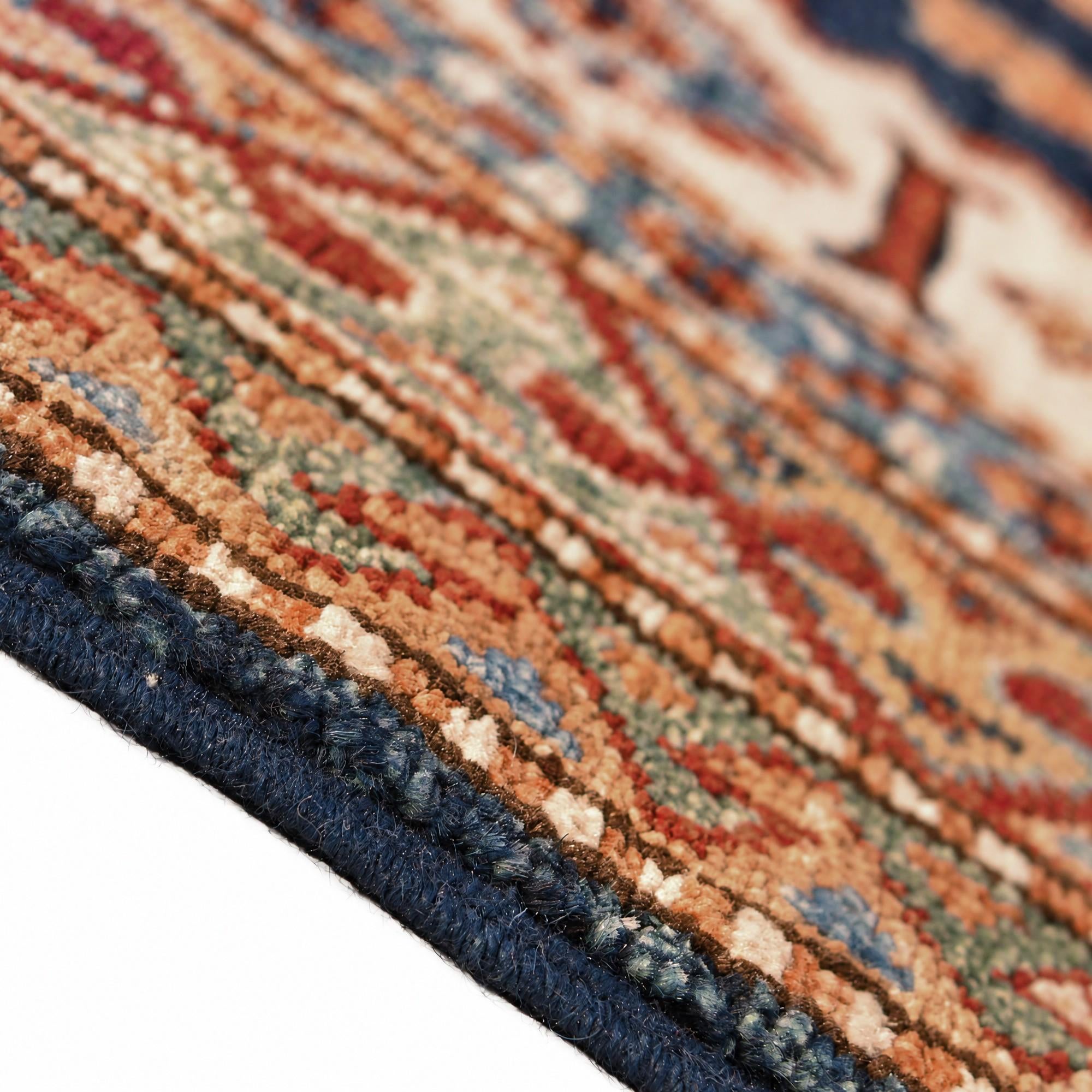 130cm x 195cm Hand Knotted Kazak Rug