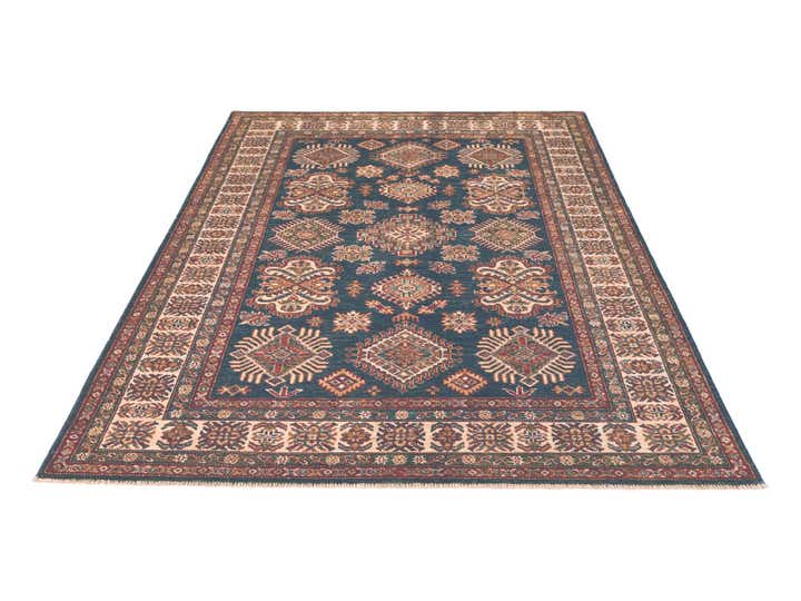 4' 11 x 6' 8 Hand Knotted Kazak Rug