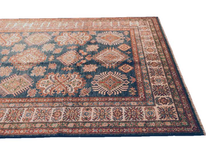 4' 11 x 6' 8 Hand Knotted Kazak Rug