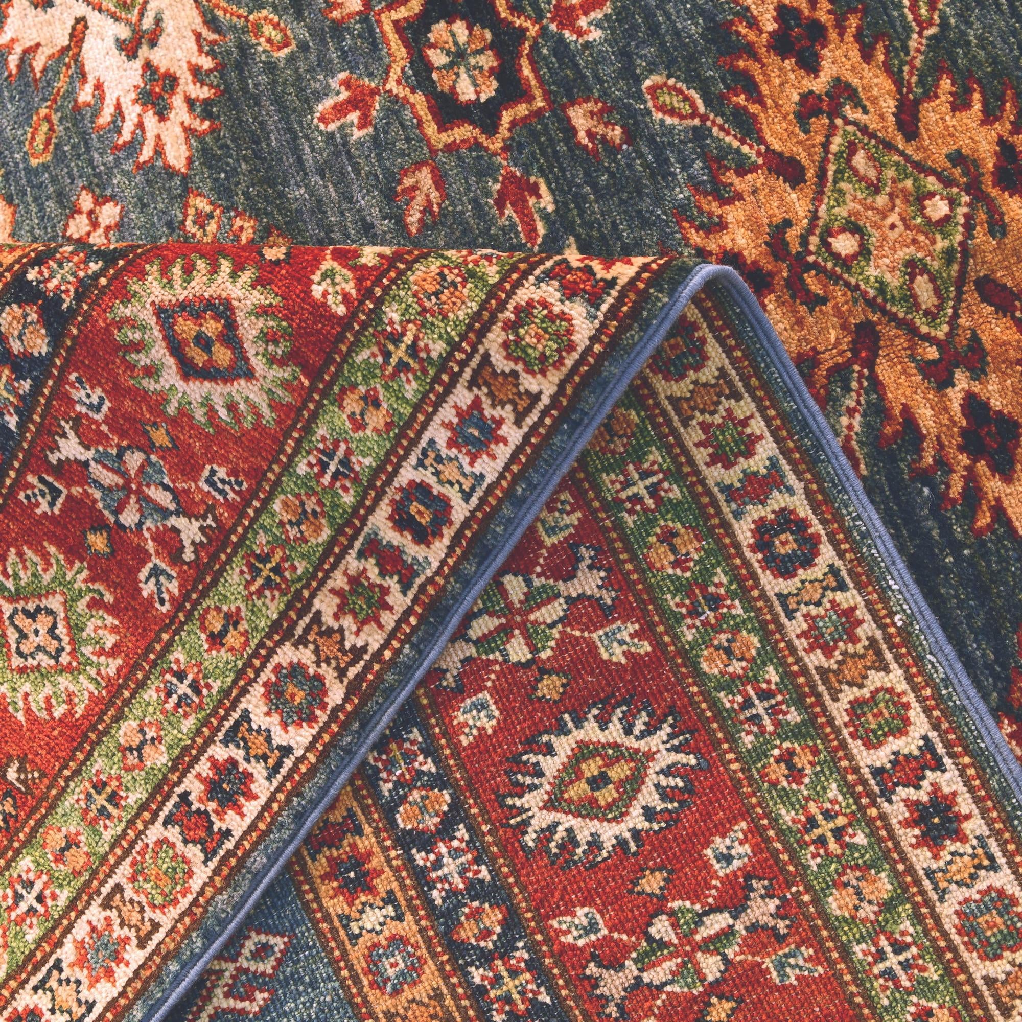 5' 3 x 6' 7 Hand Knotted Kazak Rug