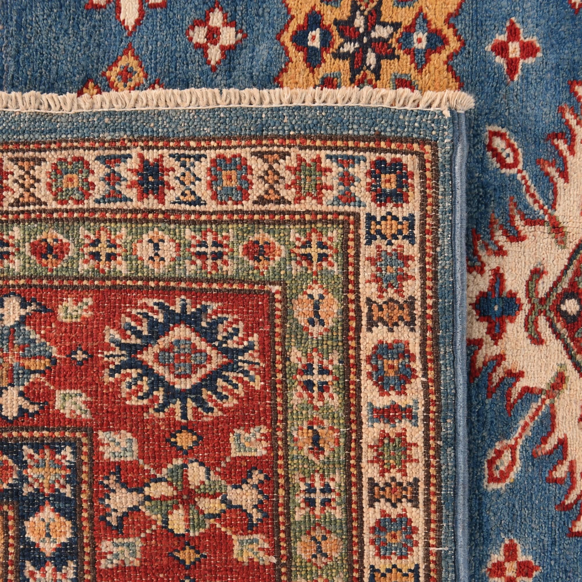 160cm x 200cm Hand Knotted Kazak Rug