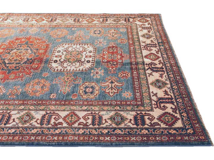 5' x 6' 6 Hand Knotted Kazak Rug