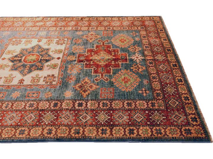 5' x 6' 9 Hand Knotted Kazak Rug