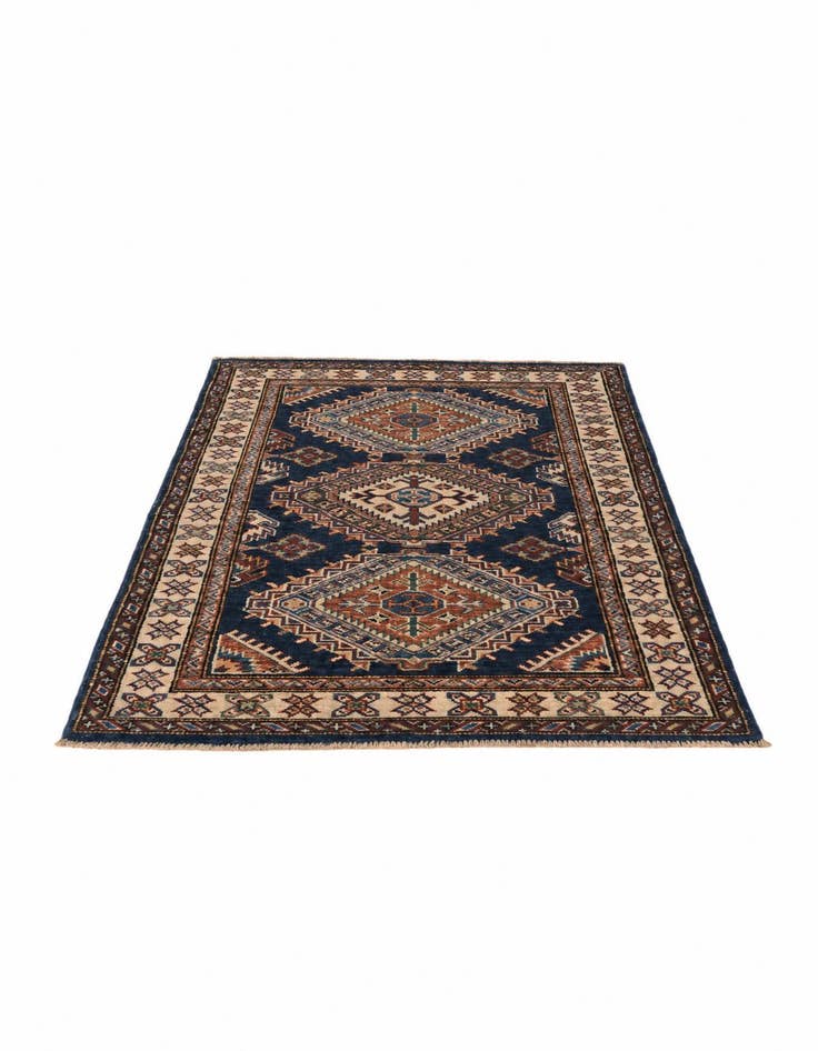 Detail image of 2' 11 x 4' 4 Hand Knotted Kazak Rug