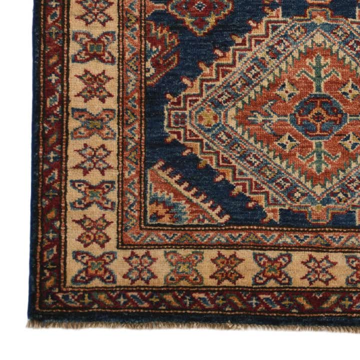 2' 11 x 4' 4 Hand Knotted Kazak Rug