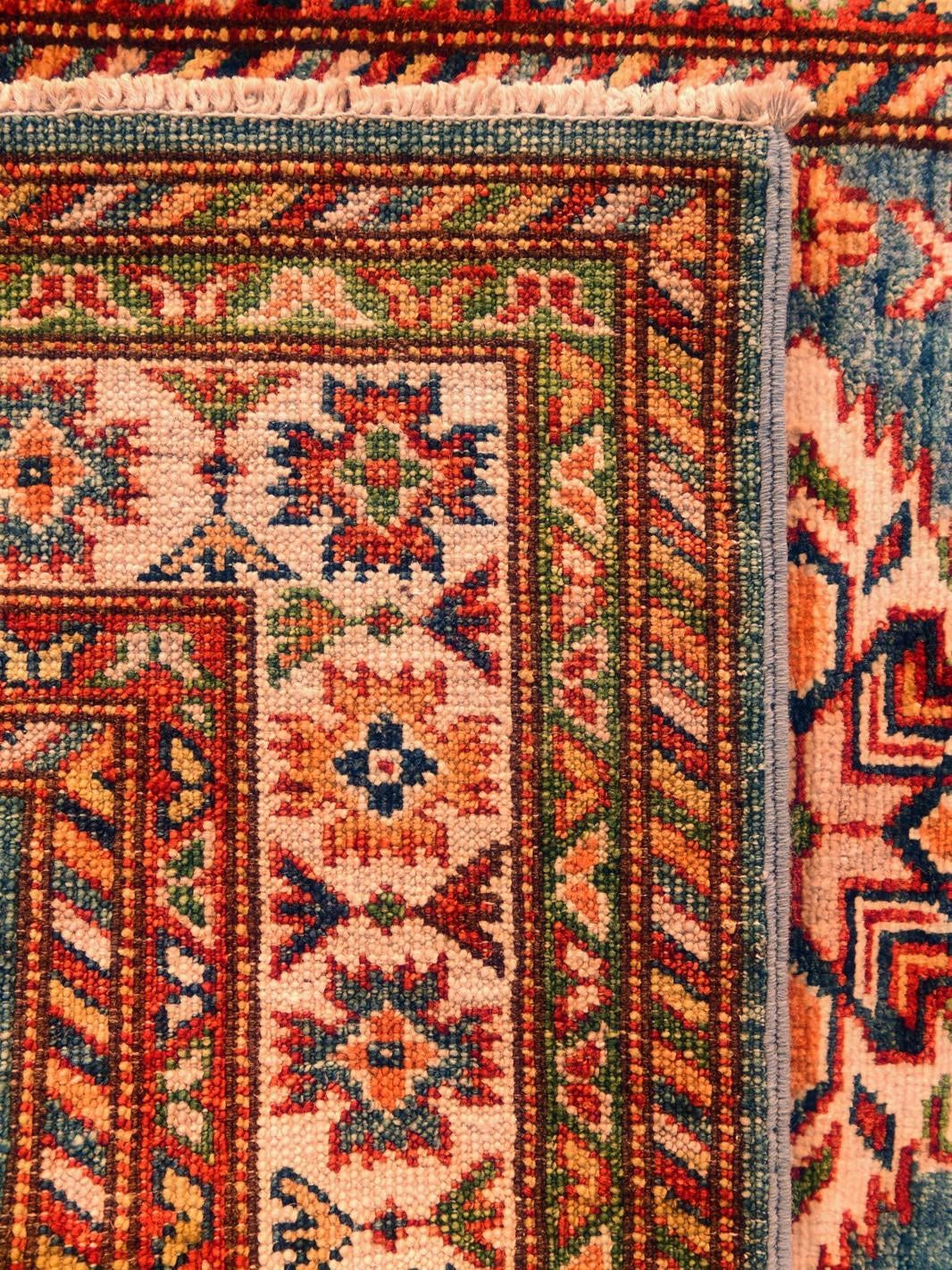 85cm x 130cm Hand Knotted Kazak Rug