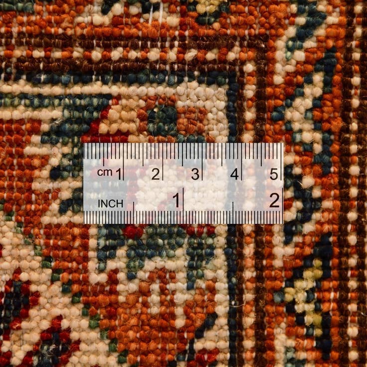 Detail image of 2' 10 x 3' 11 Hand Knotted Kazak Rug