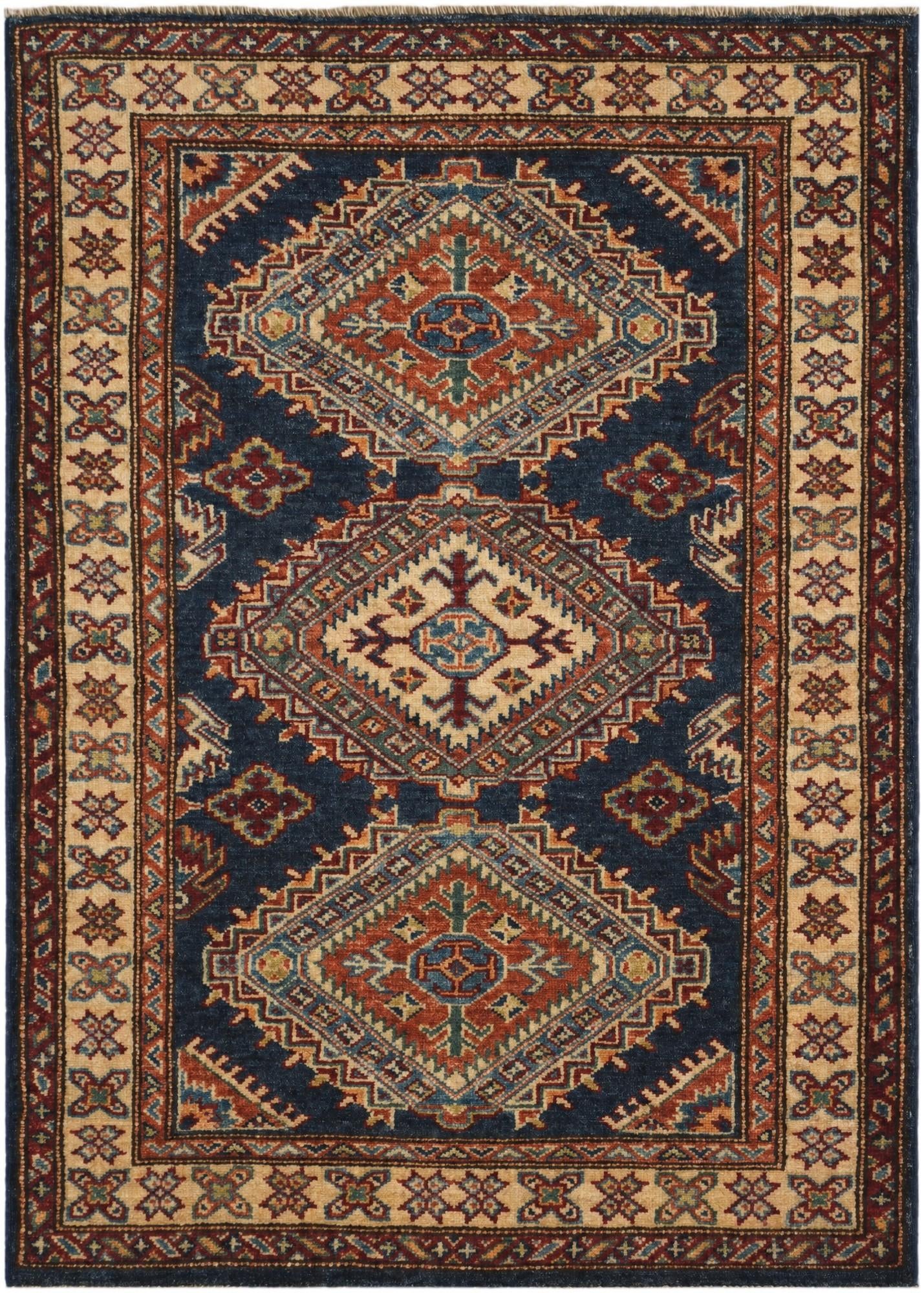 2' 10 x 3' 11 Hand Knotted Kazak Rug