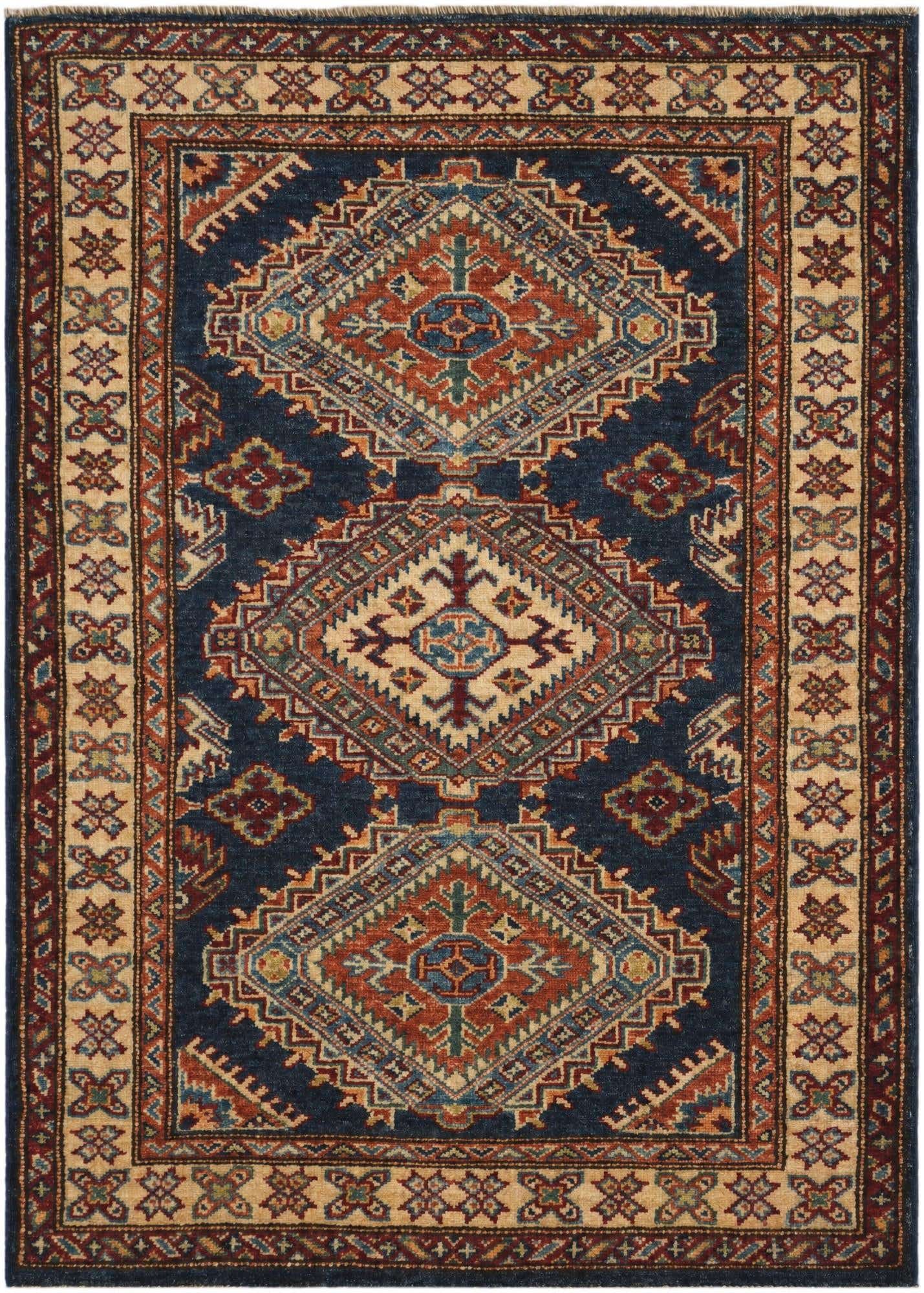 2' 10 x 3' 11 Hand Knotted Kazak Rug