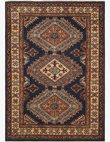 2' 10 x 3' 11 Hand Knotted Kazak Rug