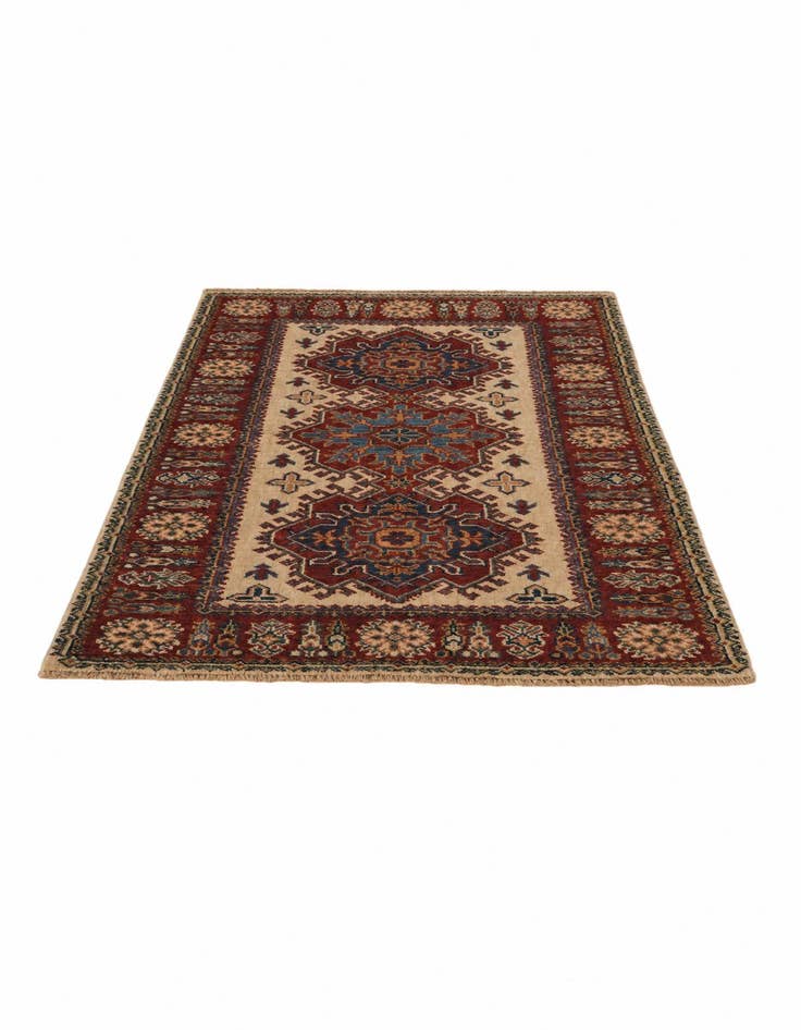 Detail image of 2' 9 x 4' 1 Hand Knotted Kazak Rug