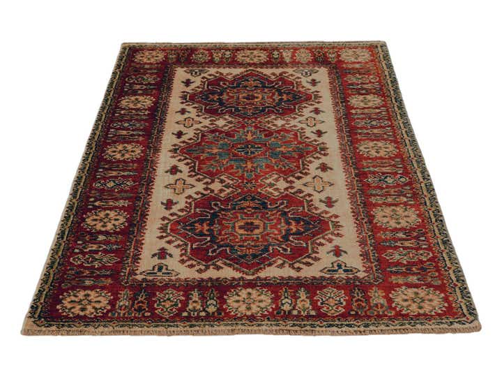 2' 9 x 4' 1 Hand Knotted Kazak Rug