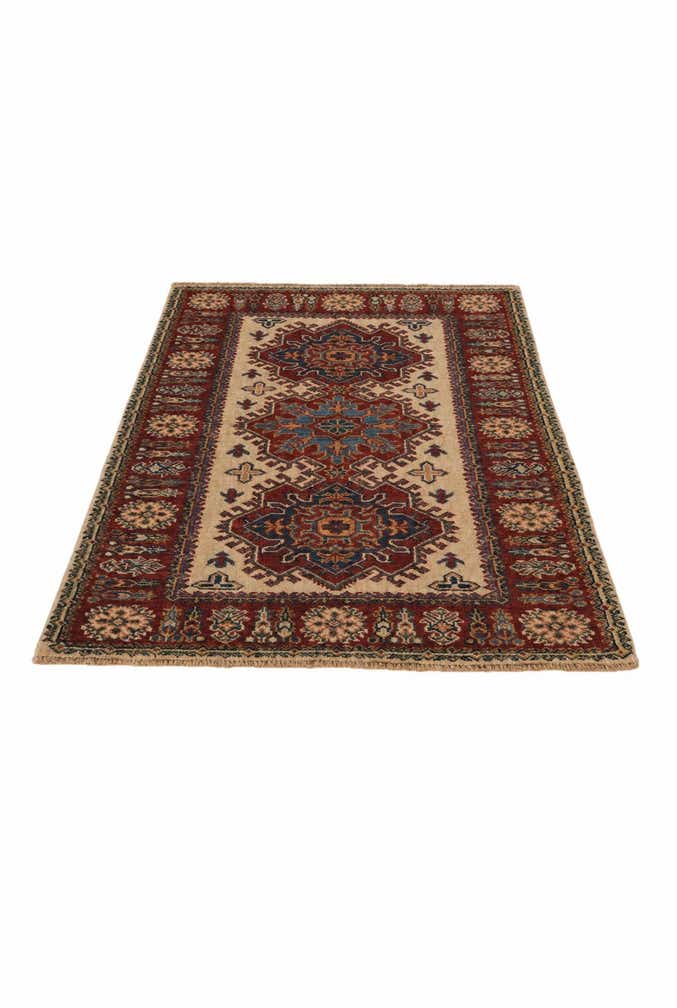 2' 9 x 4' 1 Hand Knotted Kazak Rug
