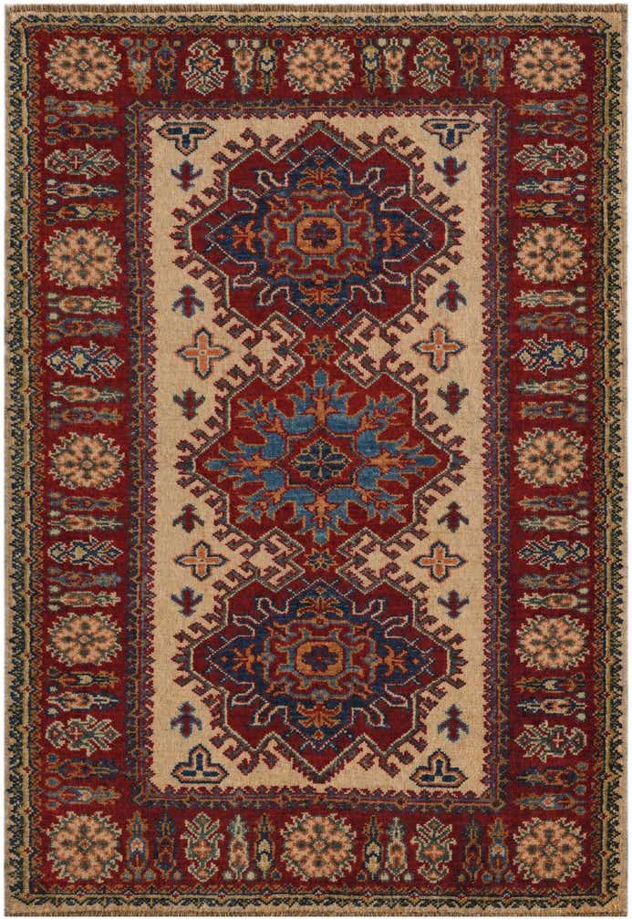 2' 9 x 4' 1 Hand Knotted Kazak Rug