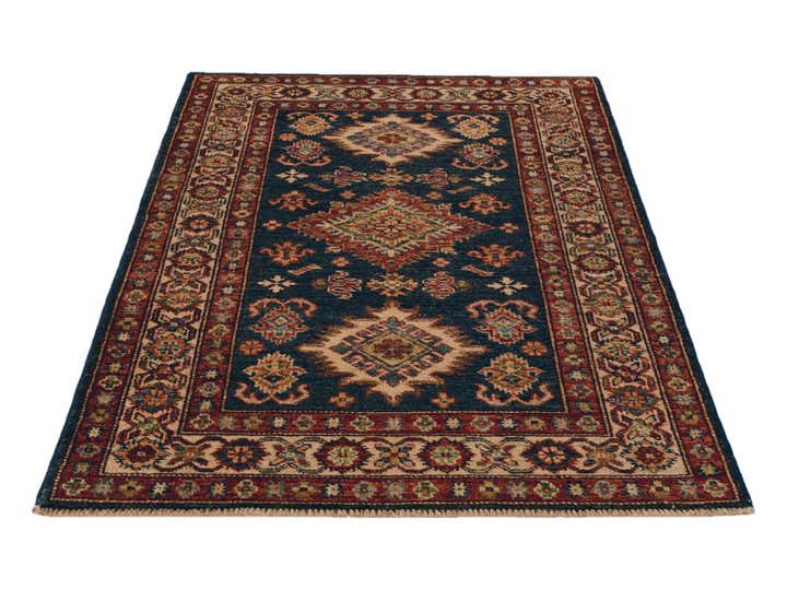 2' 9 x 4' 1 Hand Knotted Kazak Rug
