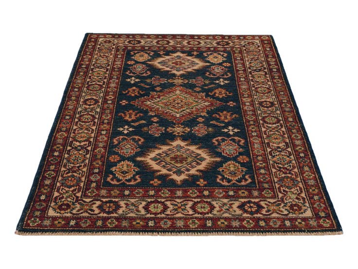 Detail image of 2' 9 x 4' 1 Hand Knotted Kazak Rug