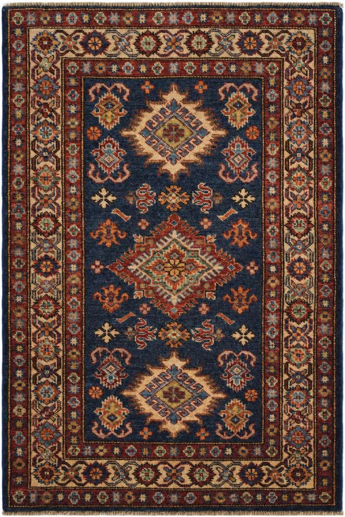 2' 9 x 4' 1 Hand Knotted Kazak Rug
