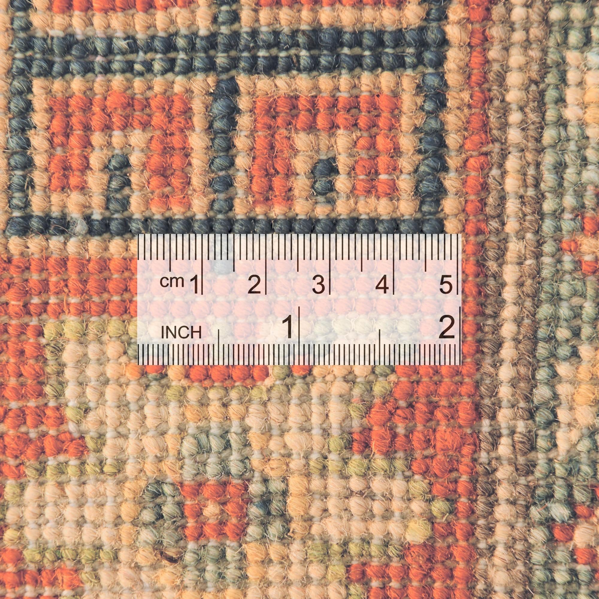 2' 7 x 4' Hand Knotted Kazak Rug