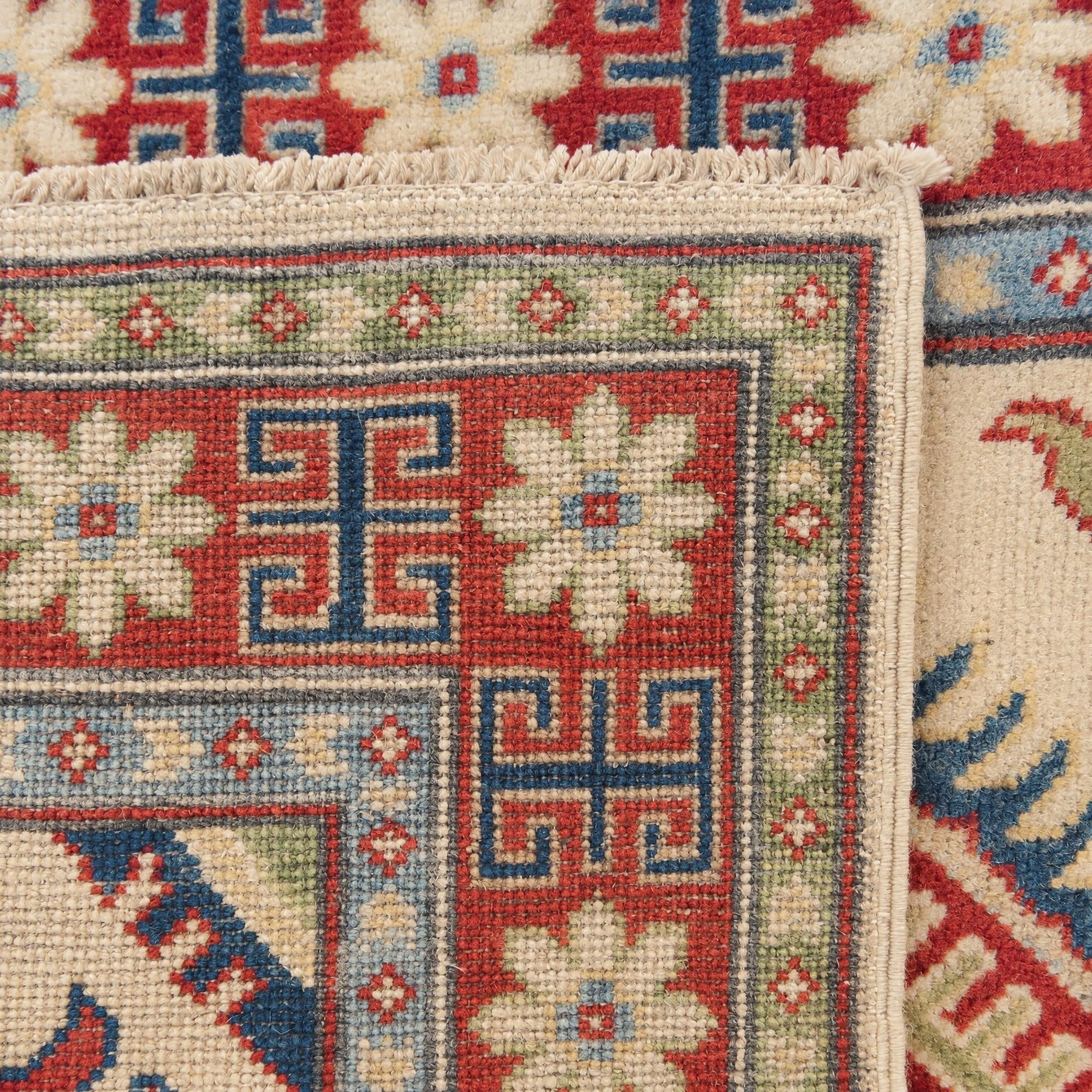 80cm x 120cm Hand Knotted Kazak Rug