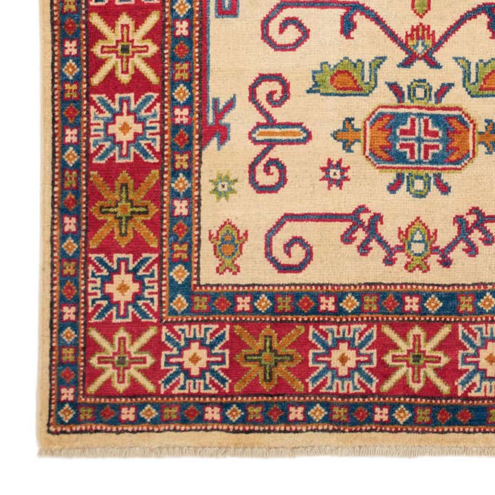 3' 3 x 5' Hand Knotted Kazak Rug