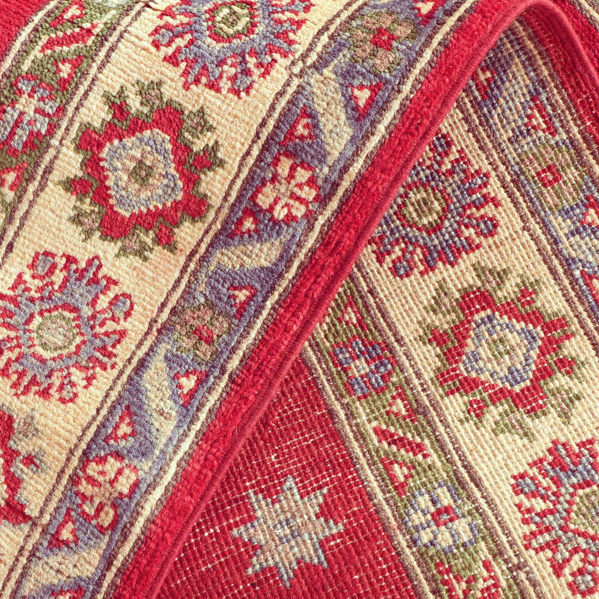 130cm x 185cm Hand Knotted Kazak Rug