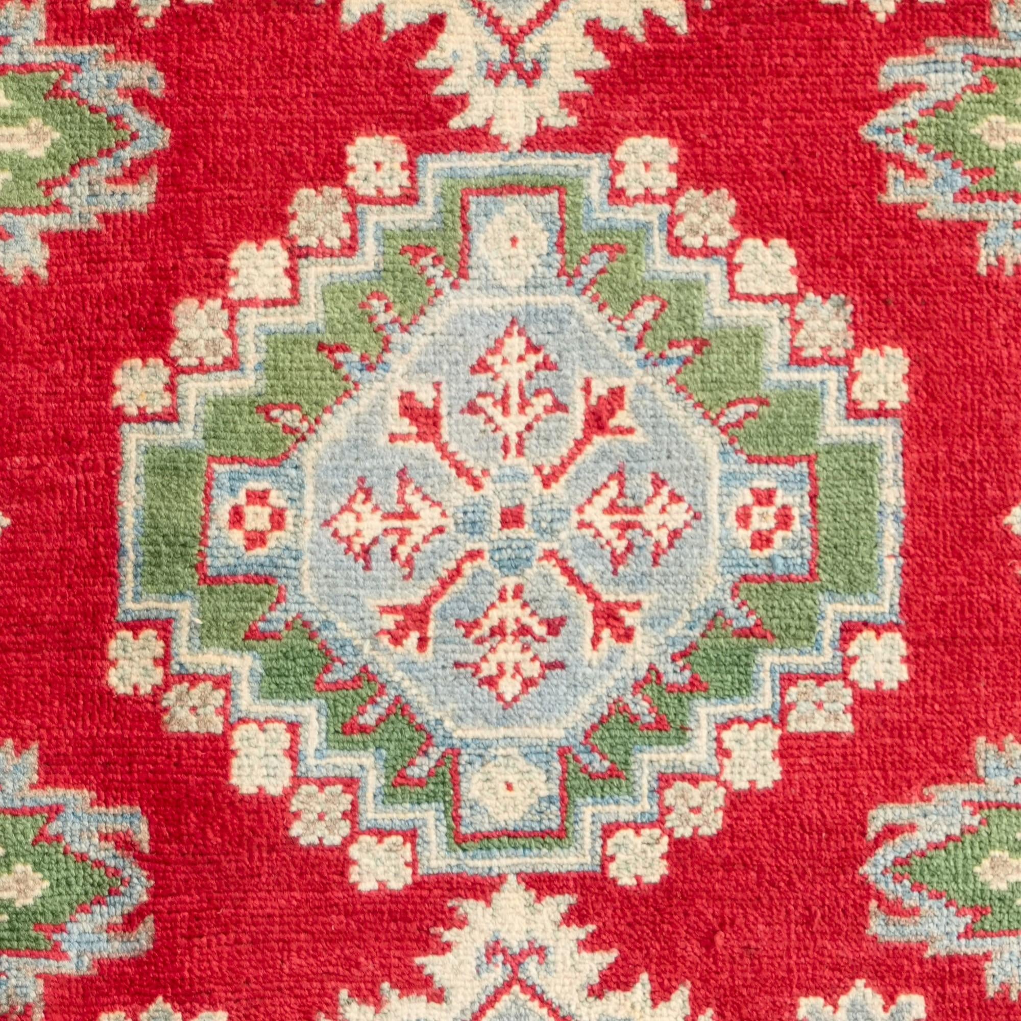 130cm x 185cm Hand Knotted Kazak Rug