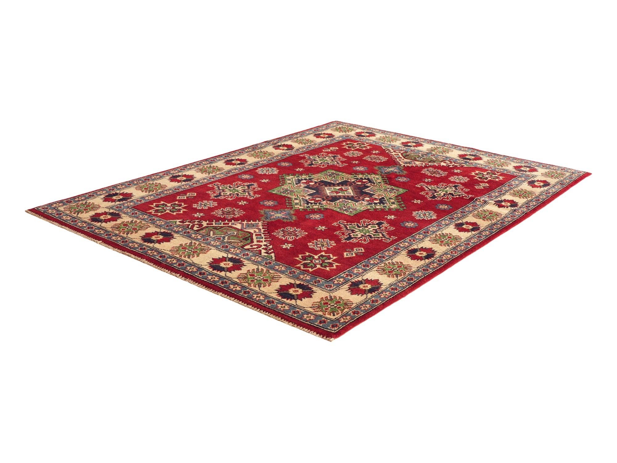 150cm x 210cm Hand Knotted Kazak Rug