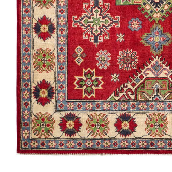 5' x 6' 10 Hand Knotted Kazak Rug