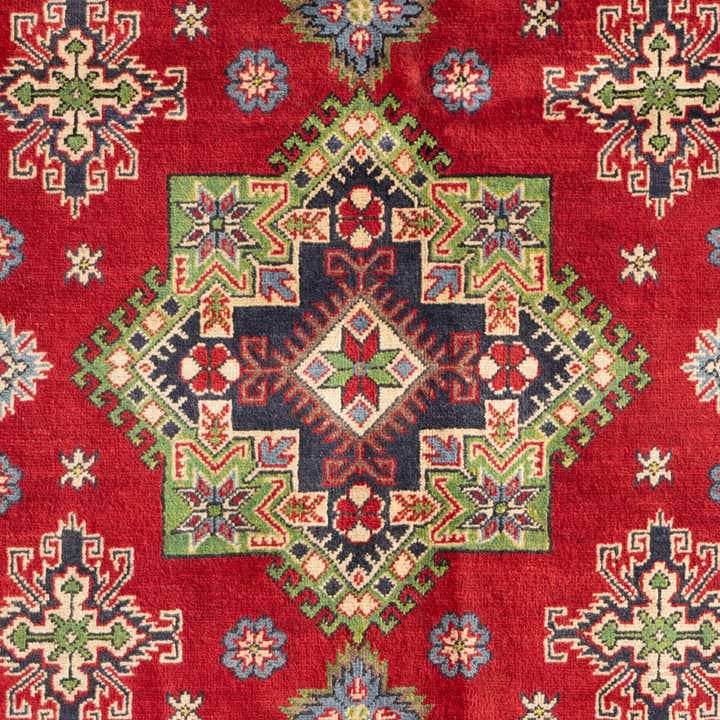 5' x 6' 10 Hand Knotted Kazak Rug