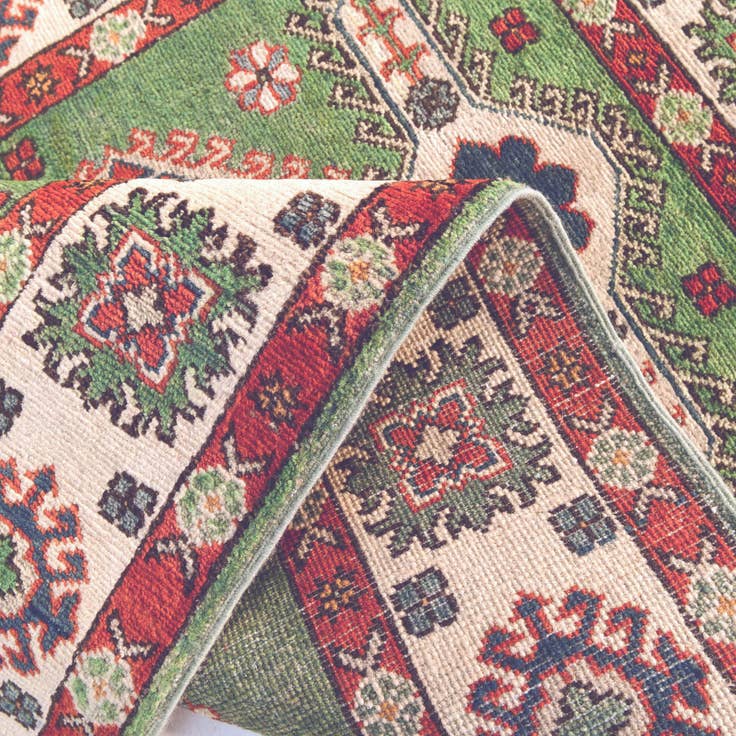 Detail image of 3' 3 x 5' Hand Knotted Kazak Rug