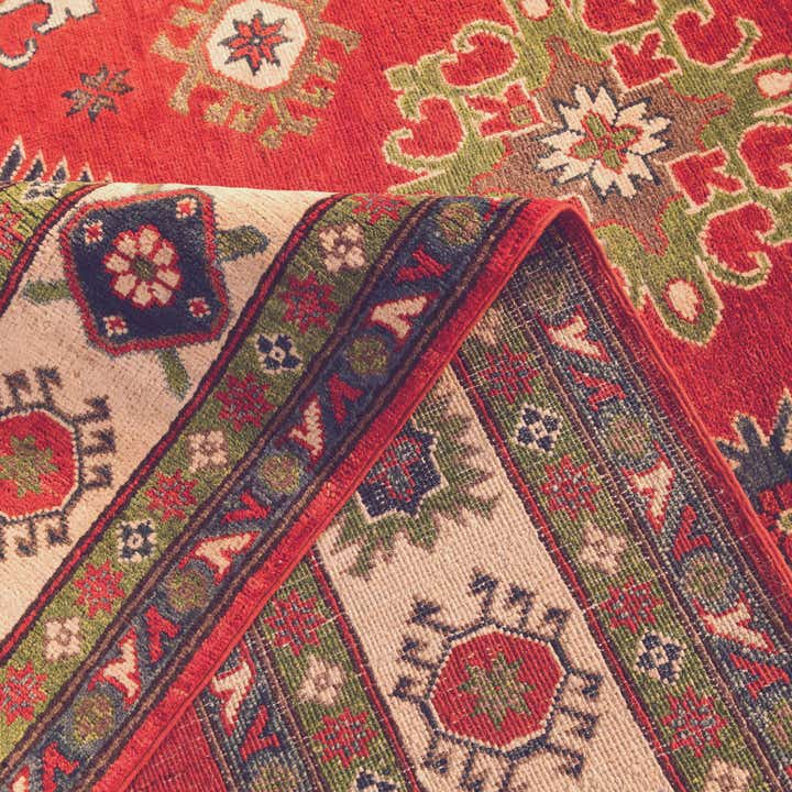 6' 8 x 9' 10 Hand Knotted Kazak Rug