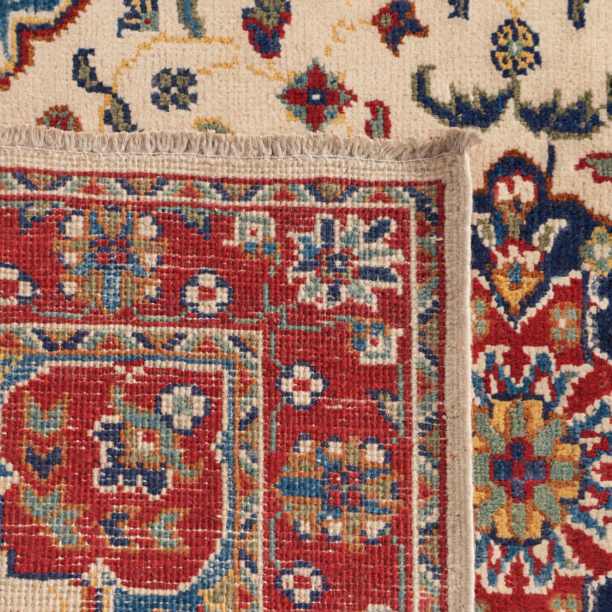 85cm x 125cm Hand Knotted Kazak Rug