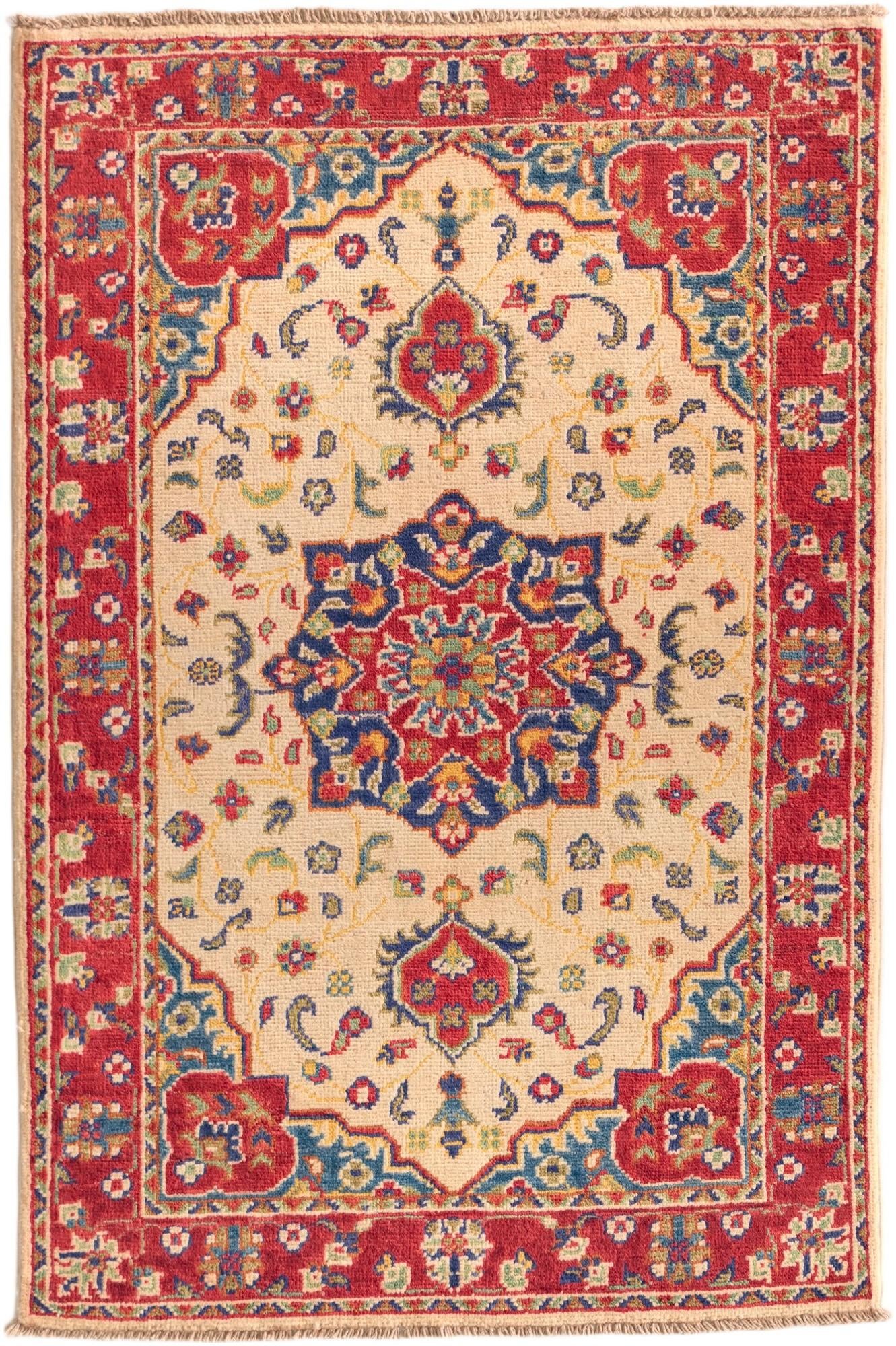 2' 9 x 4' 1 Hand Knotted Kazak Rug