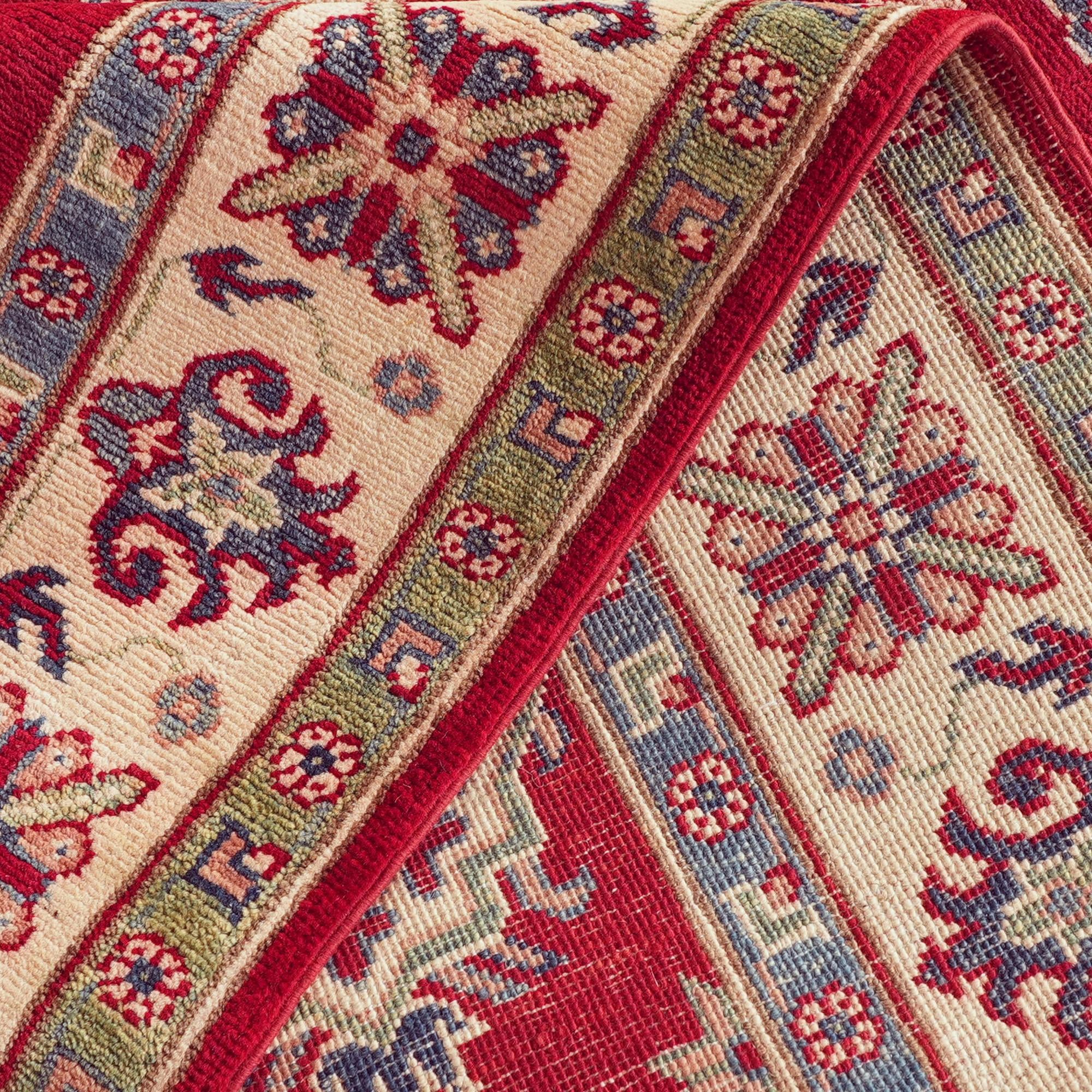 Detail image 8 of 10: 5' 2 x 6' 11 Hand Knotted Kazak Rug